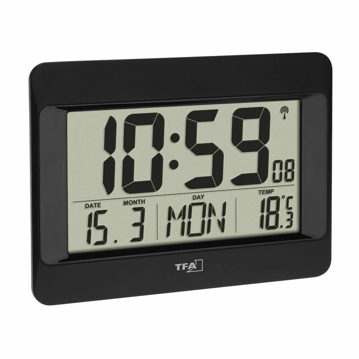 Θερμόμετρο - Υγρασιόμετρο TFA 60.4519.01 Radio Controlled Clock with Temperature