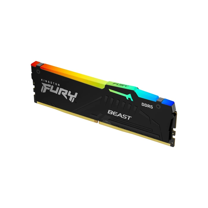 Μνήμη RAM Σταθερού DDR5 32GB Kingston FURY Beast RGB - Modul - DIMM 288-PIN