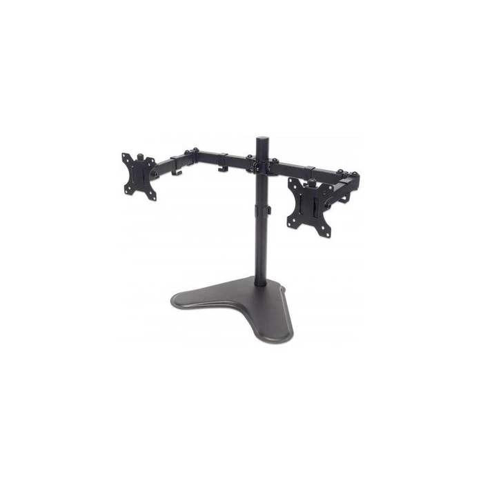 Βάση Monitor Manhattan for two Displays table mount Black