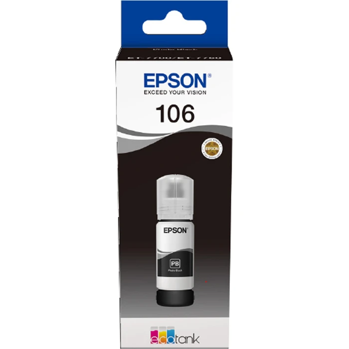 Μελάνι Epson EcoTank photo black T 106 70 ml T 00R1