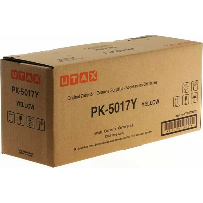Toner Utax Kit PK-5017Y Yellow (1T02TVAUT0)