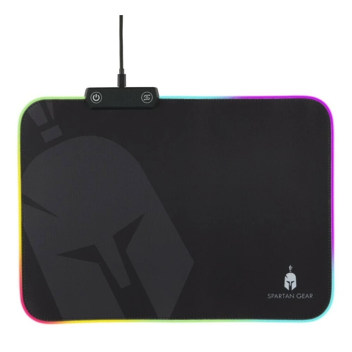 Mousepad Spartan Gear Ares RGB Gaming (350mm x 250mm)