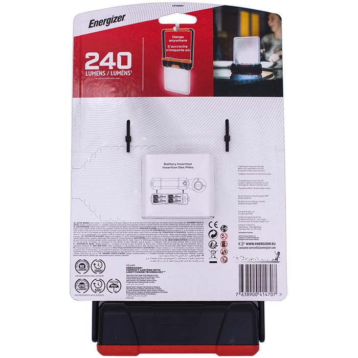 Φακός Συνεργείου Energizer Fusion Compact LED Lantern 4xAA (Περιλαμβάνει)