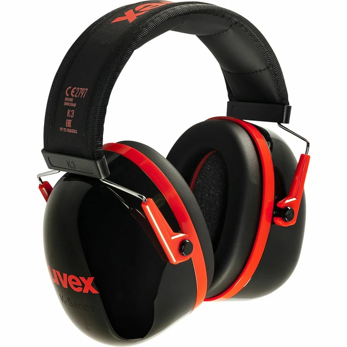 Ωτοασπίδες Εργασίας uvex capsule K3 black/red