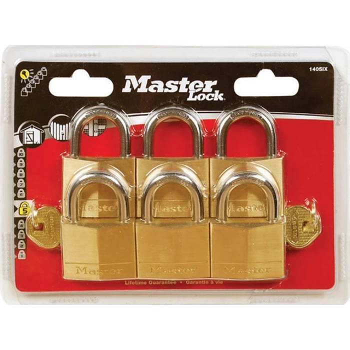 Λουκέτα 6x1 Master Lock Padlock 22mm 140EURSIX