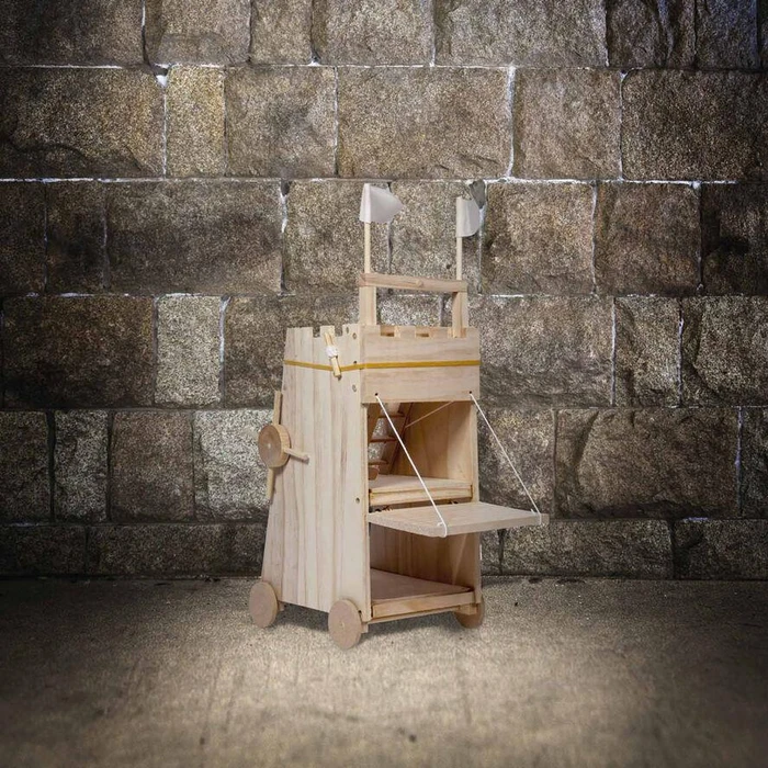 Παιχνίδι Κατασκευών Thumbs up! Wooden Siege Tower DIY