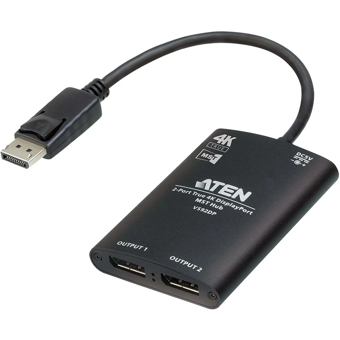 Αντάπτορας DisplayPort Aten VS92DP - 2 ports