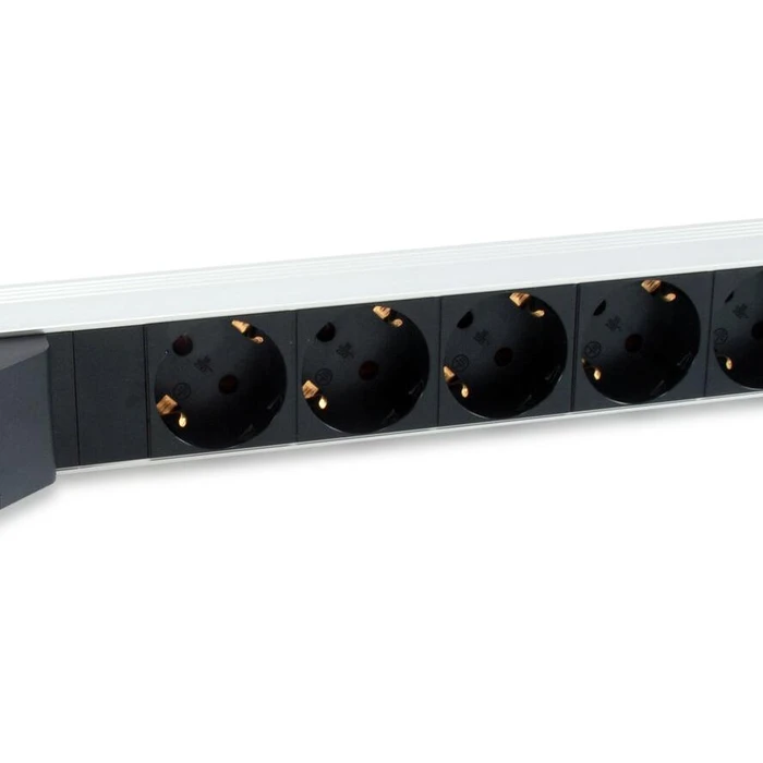 Πολύπριζο Equip 19"(1HE)6-way Schuko 1,8m si
