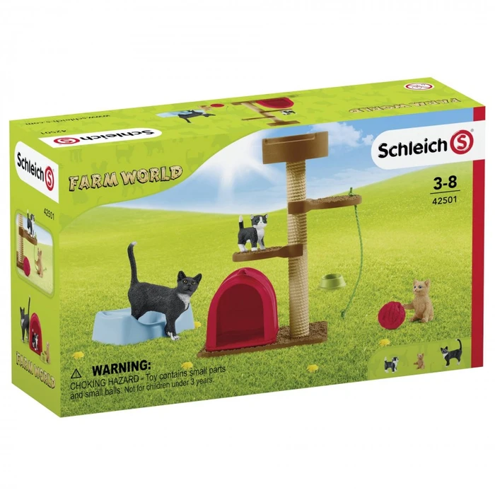 Μινιατούρα Schleich Farm World 42501 Playtime for cute cats
