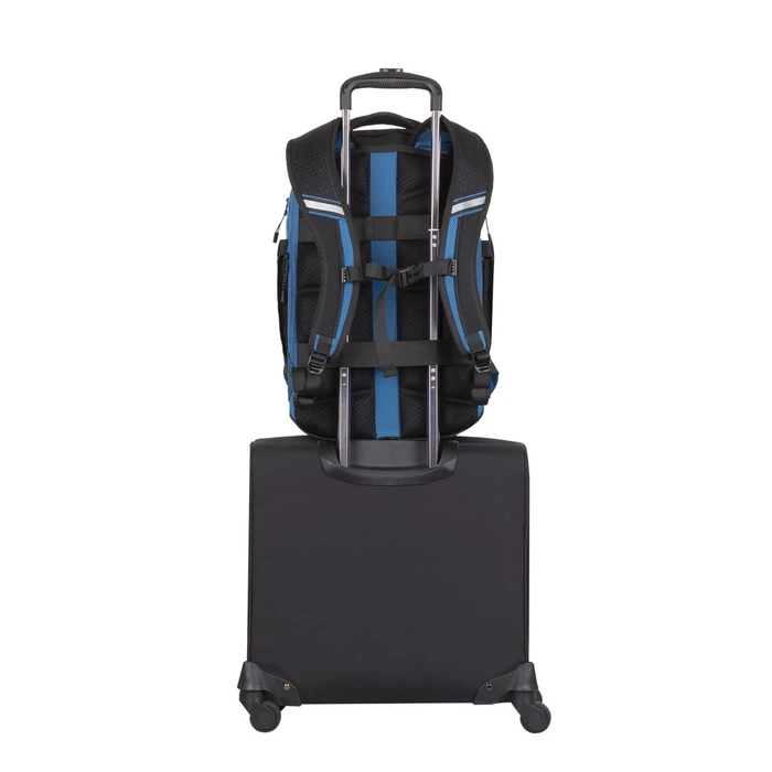 Τσάντα Laptop Riva Rucksack Mercantour 15.6" 20L Black/blue 5225