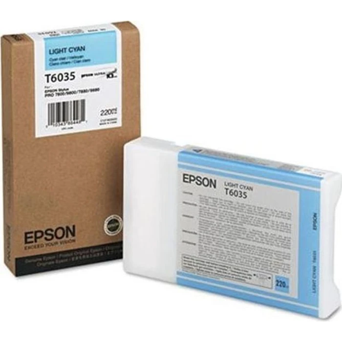 Μελάνι Epson light cyan T 603 220 ml T 6035