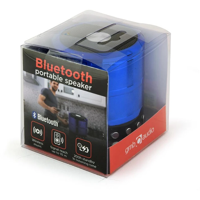 Φορητό Ηχείο Bluetooth Gembird Portable Blue