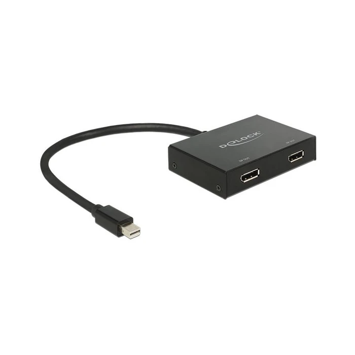 Splitter Displayport Delock 1 mini DP Eingang -> 2 Ausg n