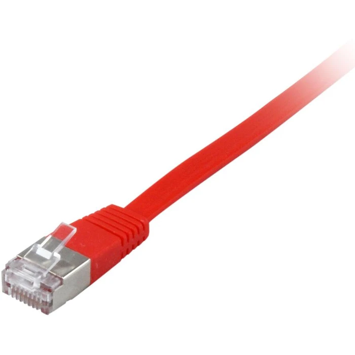 Καλώδιο Δικτύου Equip Cat6A U/FTP 2xRJ45 10.00m red flat LSZH