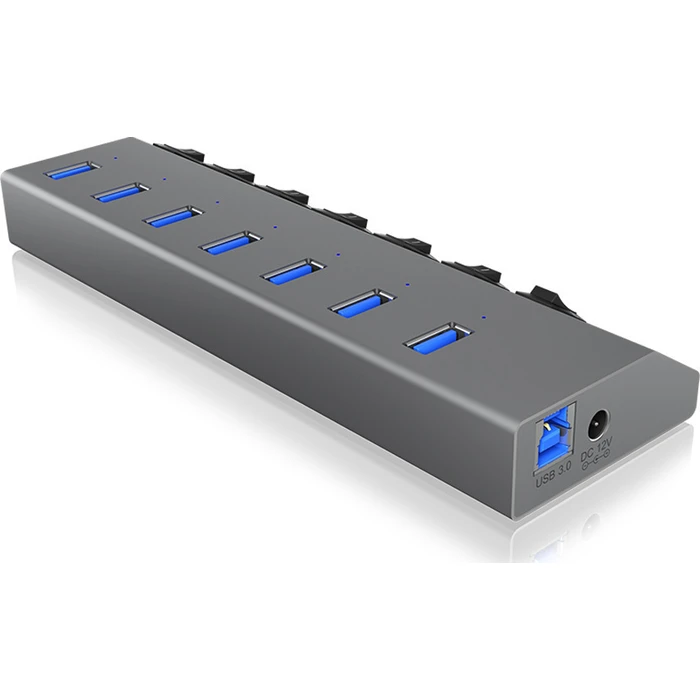 USB Hub RaidSonic IB-HUB1701-C3 7 port USB 3.0 Type-A