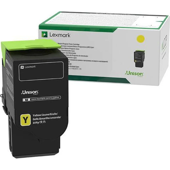 Toner Lexmark - yellow - original - LCCP, LRP