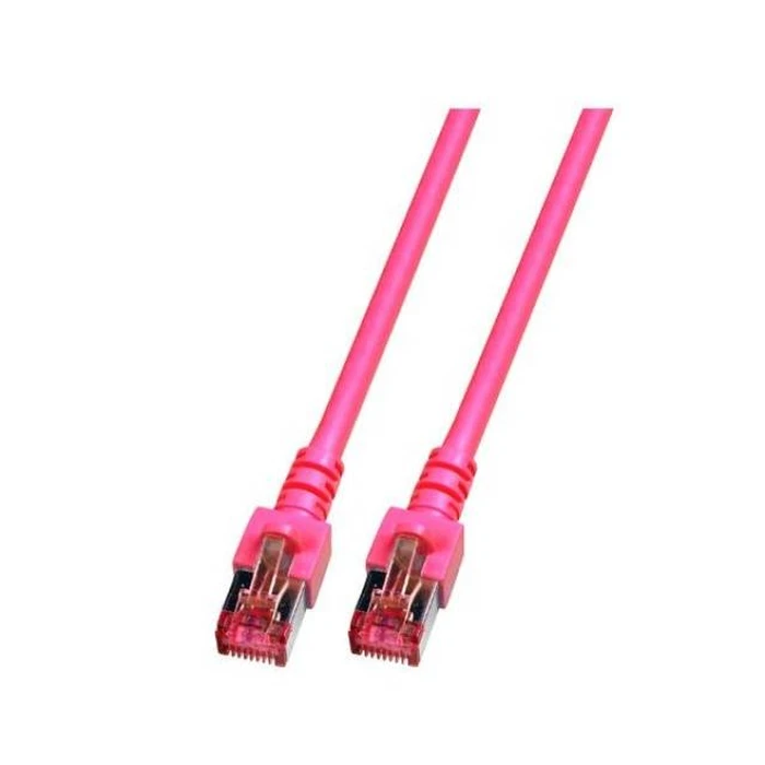 Καλώδιο Δικτύου EFB RJ45 S/FTP, Cat.6, LSZH, 2m, magenta