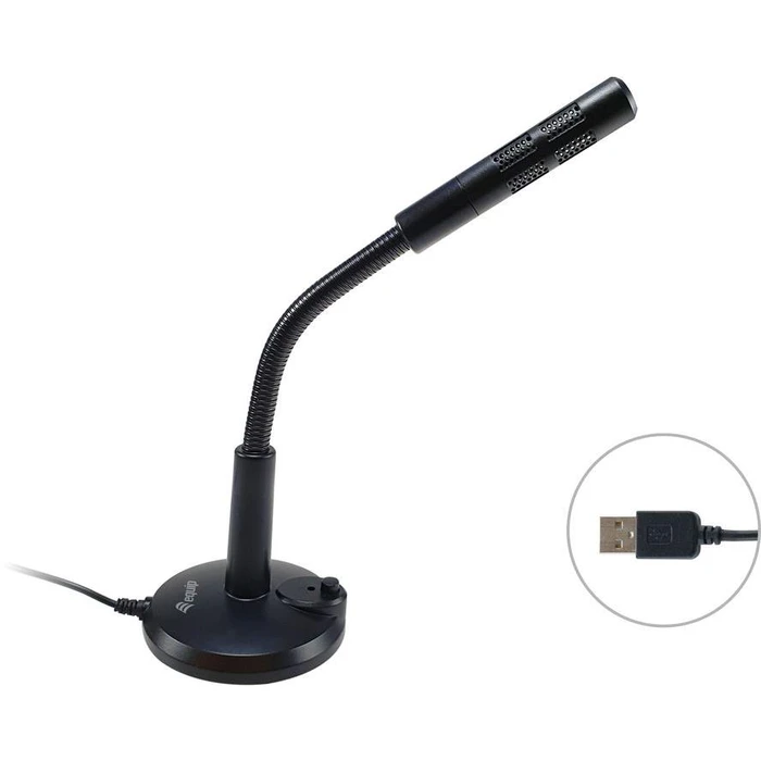 Μικρόφωνο Για Η/Υ Equip table + adjustable angle with USB port