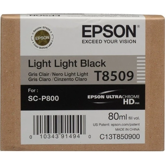 Μελάνι Epson light black T 850 80 ml T 8509