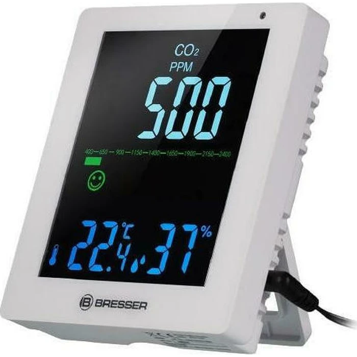 Μετρητής CO2 Bresser CO² Air Quality Monitor white