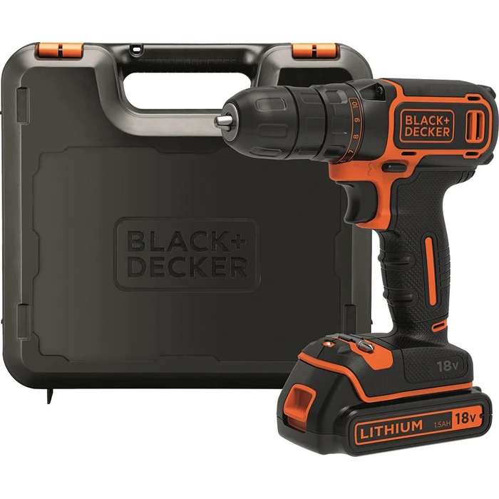 Δραπανοκατσάβιδο Black & Decker BDCHD18K Cordless
