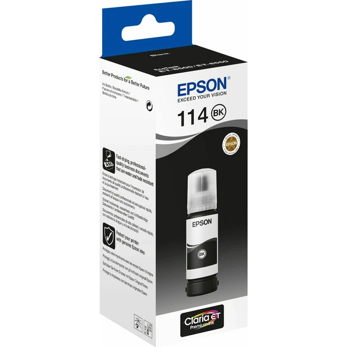 Μελάνι Epson EcoTank Pigment black T 114 70 ml T 07A1