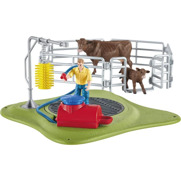 Μινιατούρα Schleich Farm World 42529 Happy Cow Wash