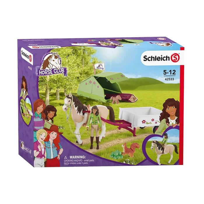 Μινιατούρα Schleich Horse Club 42533 Sarah's Camping Adventure