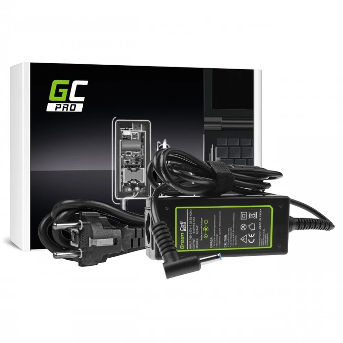 Φορτιστής Laptop 45W Green Cell PRO 19.5V 2.31A for HP 250 G2 G3 G4 G5 255 G2 G3 G4 G5, HP ProBook 450 G3 G4 650 G2 G3