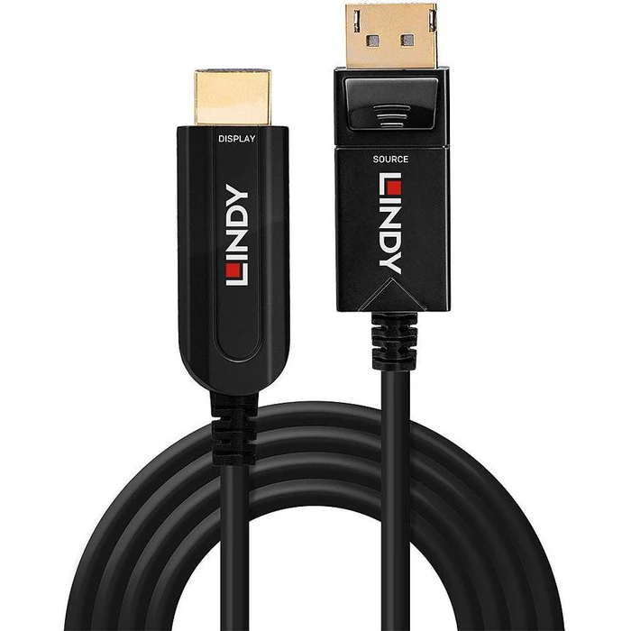 Καλώδιο Displayport Lindy 1.2 to HDMI 18G AOC 10m