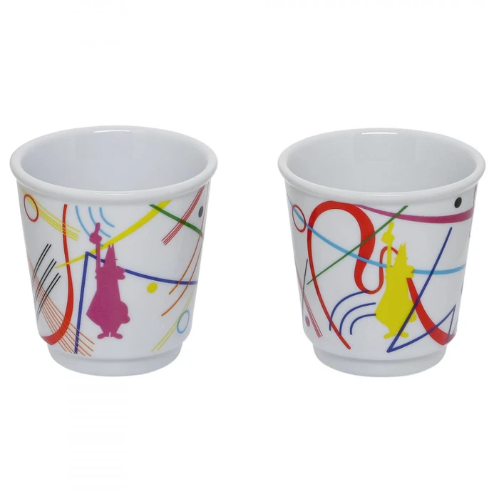 Μπρίκι Espresso Bialetti MINI EXPRESS Set Kandinsky