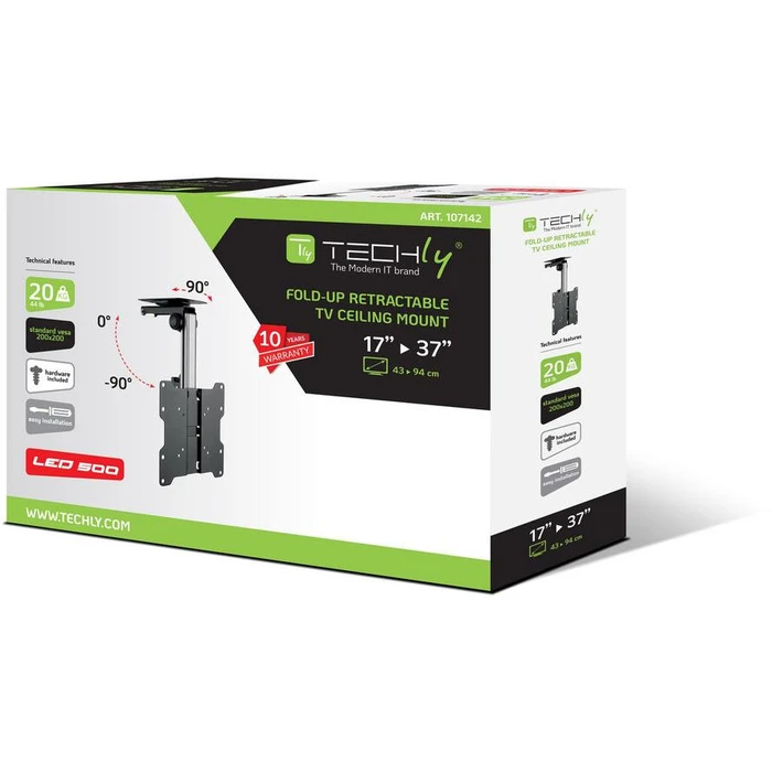 Βάση Τηλεόρασης Οροφής Techly for LCD TV LED 17-37"