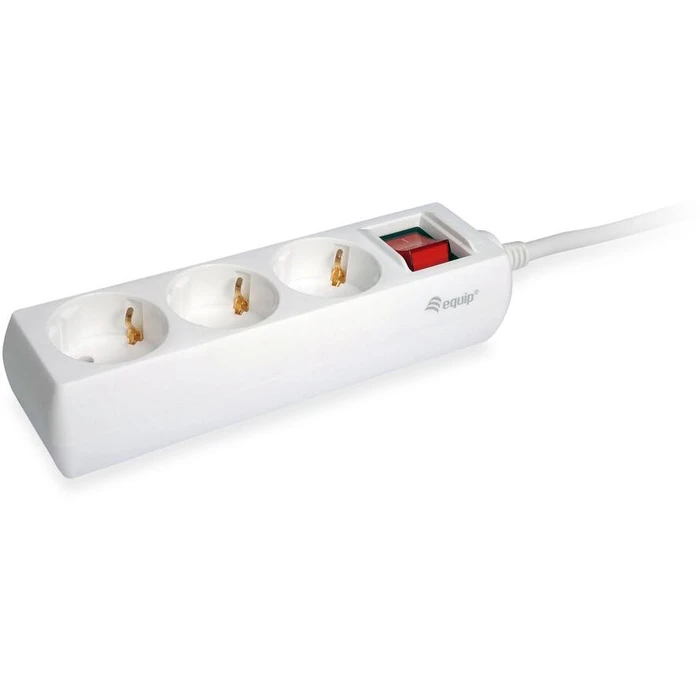 Πολύπριζο Equip 3-way Schuko 1,5m with Schalter