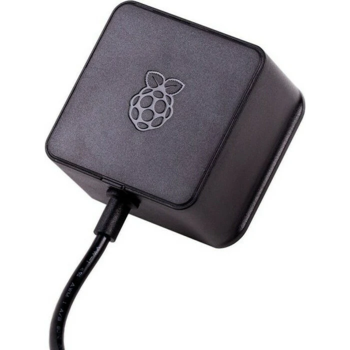 Φορτιστής Raspberry Original for PI4 USB C 5.1V 3A Black