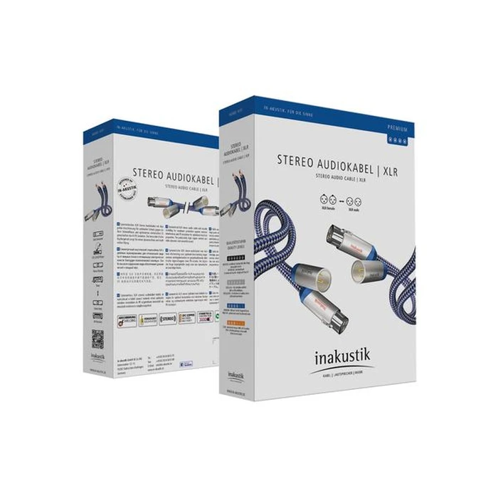 Καλώδιο XLR Inakustik Premium Audio - XLR 0,5 m 00405007