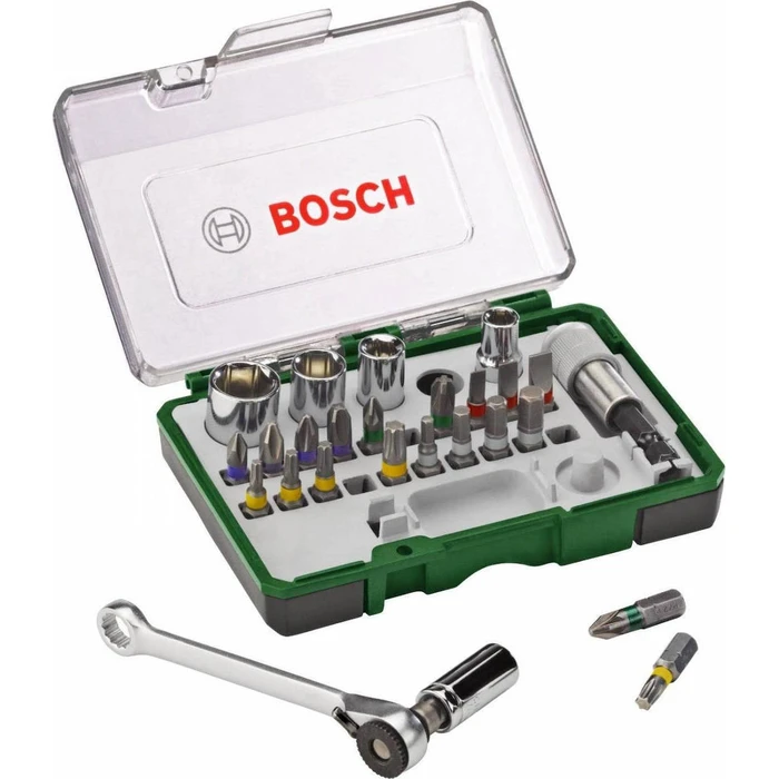 Σετ Εργαλείων Bosch Prom 27-pcs. Screwdriver Bit and Ratchet