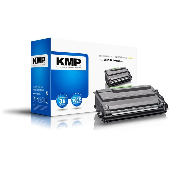 Toner Συμβατό KMP Brother TN3520/TN-3520 black 20.000 S. B-T102