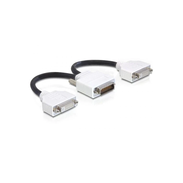 Αντάπτορας Adapter Delock DMS-59 -> 2x DVI (24 + 5) male / female