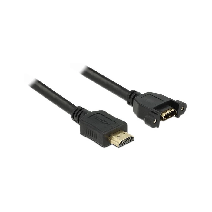 Αντάπτορας HDMI Delock Ethernet A -> A M/F 1.00m