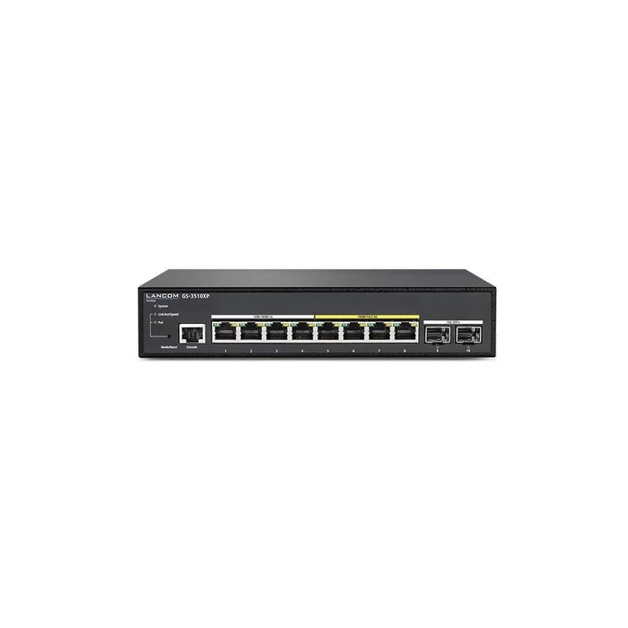 Network Switch LANCOM GS-3510XP Managed L3-Lite 4x1 4x2.5GBE 2xSFP+ PoE