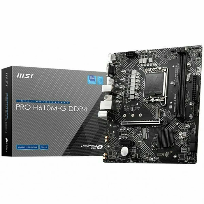 Motherboard MSI PRO H610M-G DDR4 - micro ATX - LGA1700-Sockel - H610