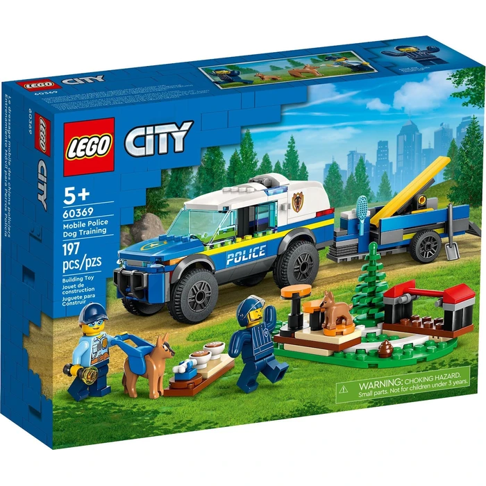 Lego City 60369 Mobile Police Dog Training