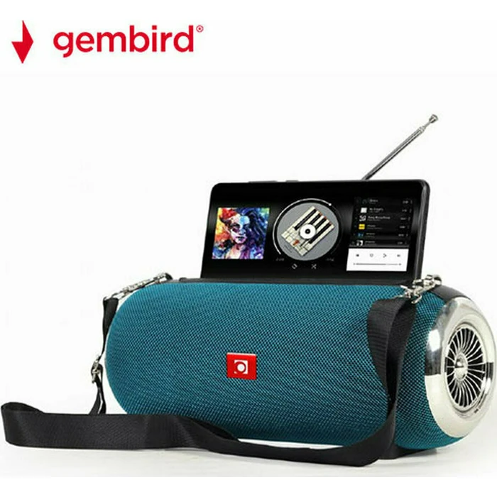 Φορητό Ηχείο Bluetooth Gembird with antenna Green