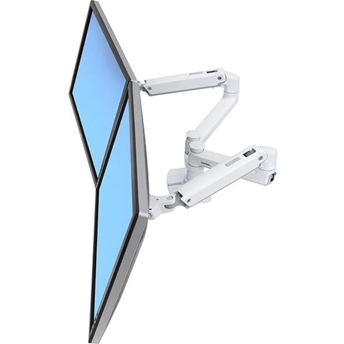 Βάση Monitor Ergotron LX DUAL SIDE-BY-SIDE ARM WHITE