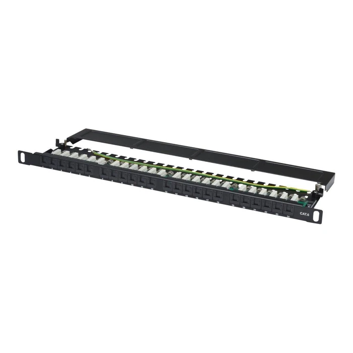 Patch Panel Digitus DN-91624U-SL-SH - 0.5U - 19"