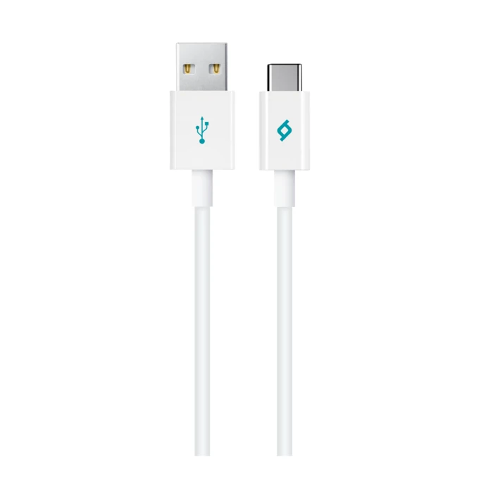 Καλώδιο USB T-Tec 2DK12B - USB-C to USB - 120 cm