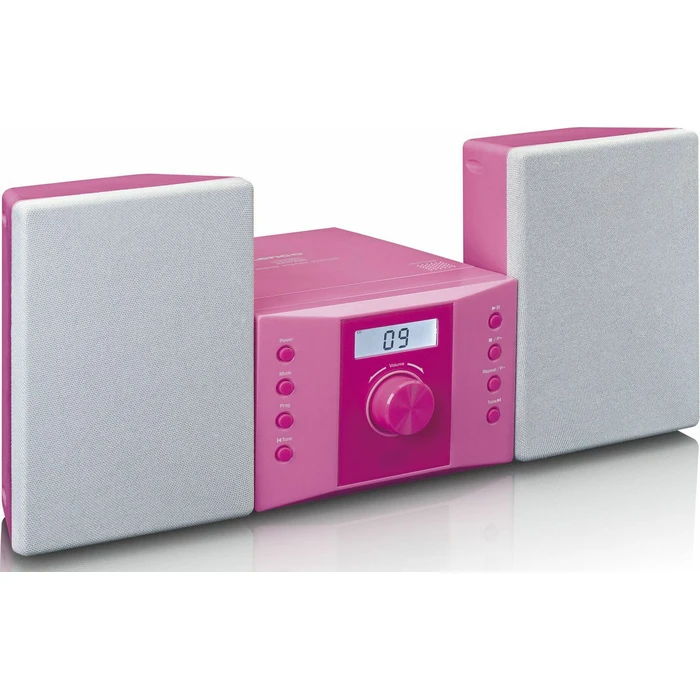 Micro Hi-Fi Lenco MC-013 pink