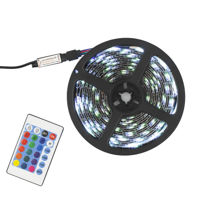 Ταινία LED White Shark RGB LED STRIP + IR REMOTE HELIOS 3M