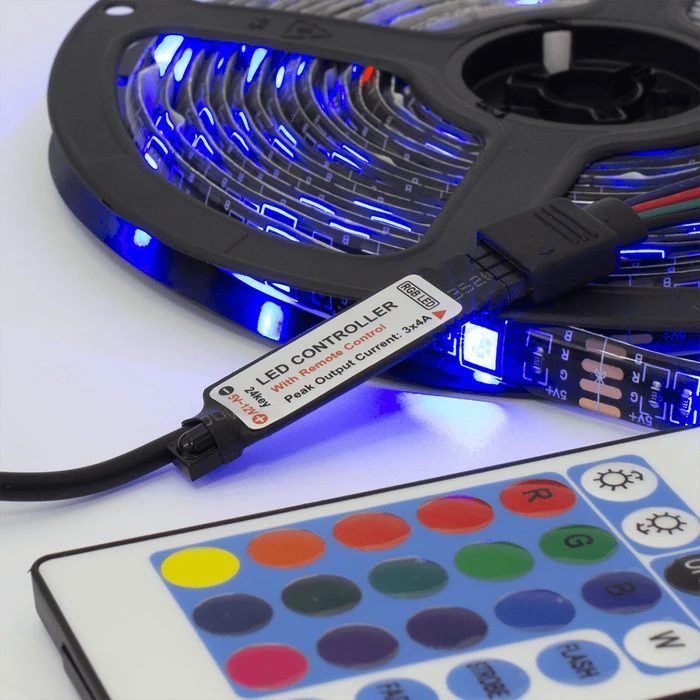 Ταινία LED White Shark RGB LED STRIP + IR REMOTE HELIOS 3M