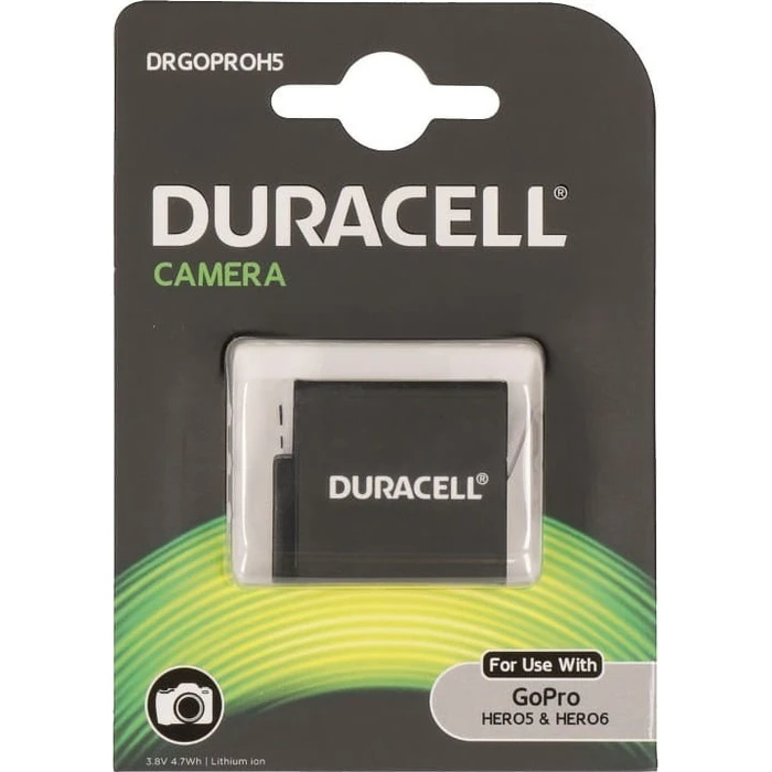 Μπαταρία Action Camera Duracell Li-Ion 1250mAh for GoPro Hero 5/Hero 6/Hero 7